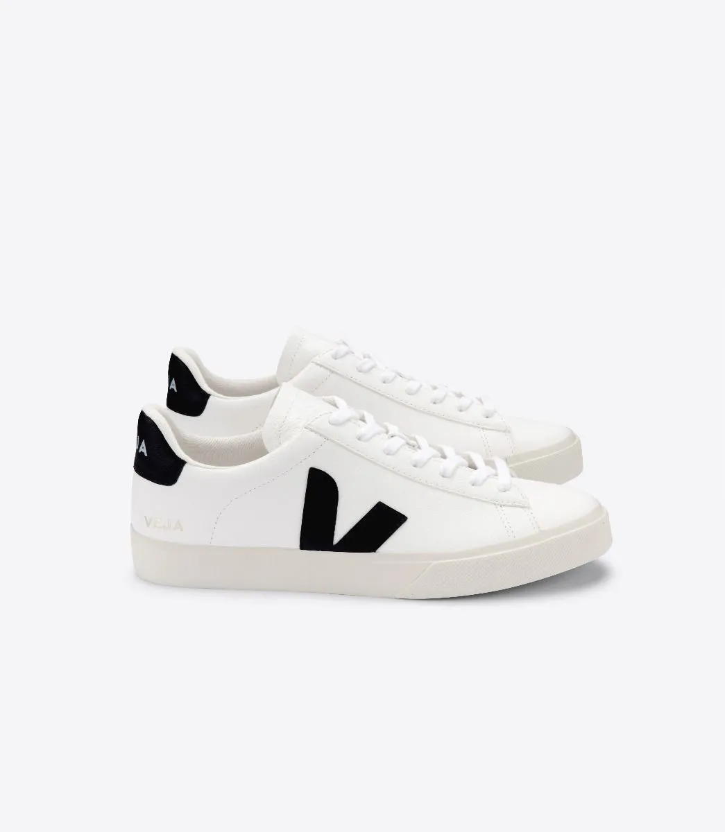 Veja Campo Chromefree Leather White Black