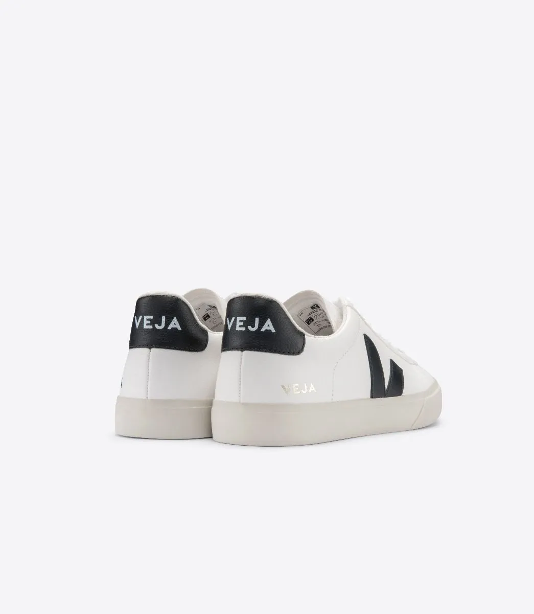 Veja Campo Chromefree Leather White Black