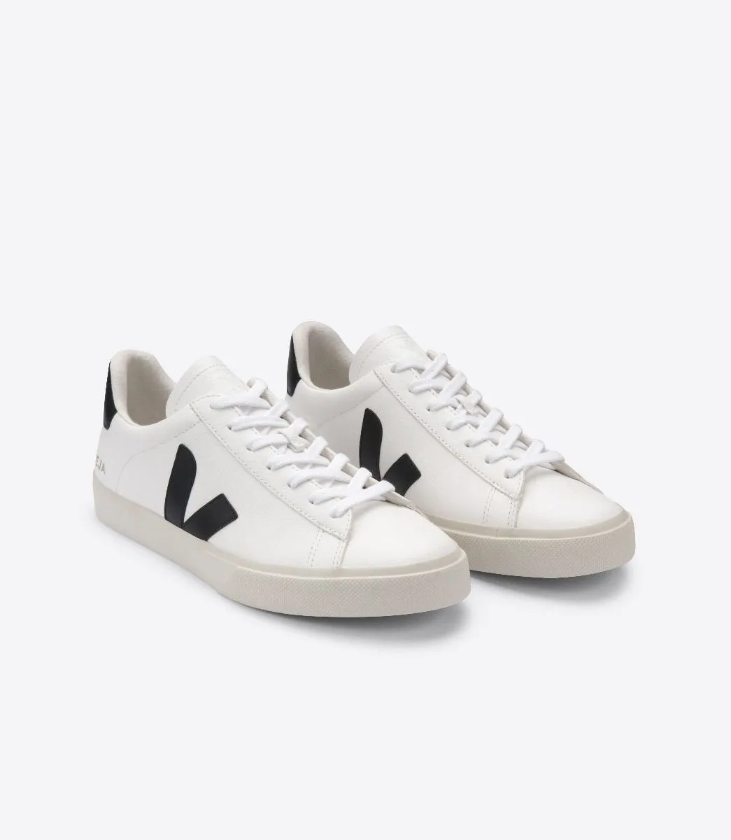 Veja Campo Chromefree Leather White Black