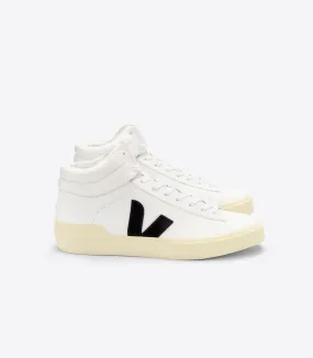 Veja Men's Minotaur Extra White Black Chromefree Leather Sneaker