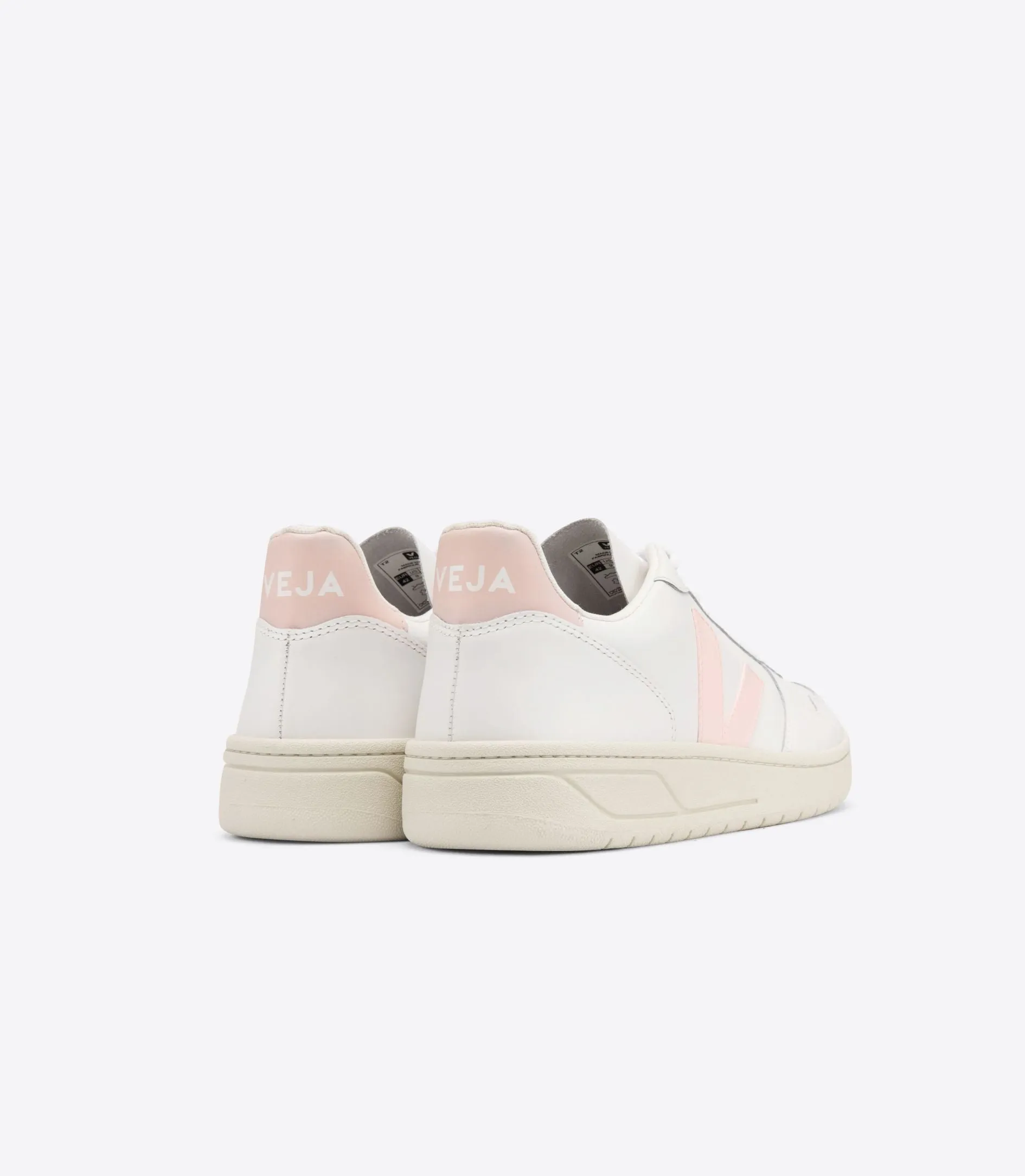 Veja V-10 Leather White Petale