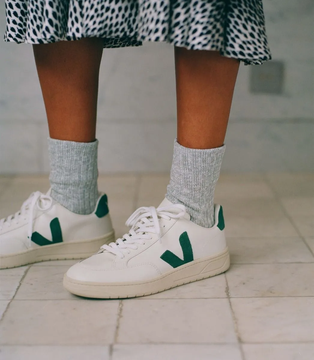 Veja V-12 Leather White Cyprus