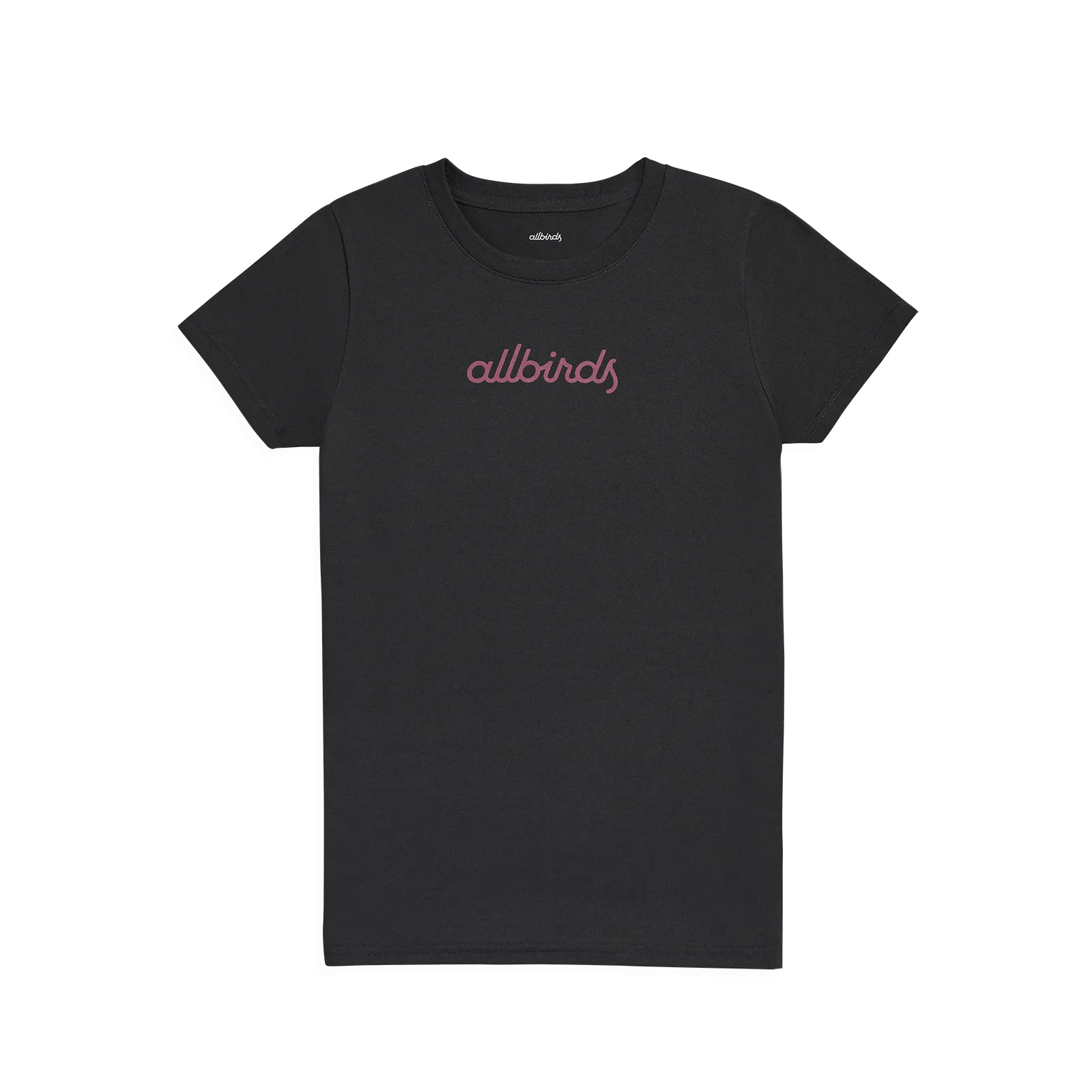 Women's Recycled Tee - Logo - Natural Black